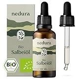nedura® BIO Salbeiöl [100% NATURREIN] - Aus echtem Salbei - Ätherische Öle...