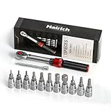 Hairich Drehmomentschlüssel Fahrrad 1/4 Zoll, 1-25Nm, 13-Teiliges Klein Torque...