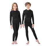 Homord Thermounterwäsche Kinder, Funktionsunterwäsche - Skiunterwäsche für...