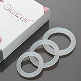 Gleitzeit® Penisringe PREMIUM Medizinisches Silikon Cockringe zur...