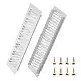 2 Stück Lüftungsgitter Lüftungsgitter Tür Belüftungsgitter...