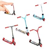KEWUF 4 er-Set Mini Scooter & Finger Skateboard - Kinder Toy Set, Finger...
