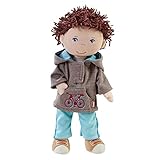 HABA Puppe Lian – Weiche Stoffpuppe 30 cm, ideal für Babys und Kleinkinder,...