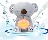 Starnearby Schlummer Koala Kuscheltier mit Herzschlag, Schlummerkoala baby mit...