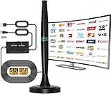 DVBT2 Antenna, Stronger Rod Antenna for Digital TV/Digital TV/DAB...