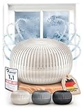 PUREVA Flow Luftentfeuchter ohne Strom bis 25m² [NEUESTE FORMEL]...