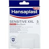 HANSAPLAST Sensitive XXL Pflaster 8x10 cm 5 St