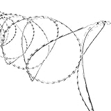 Festnight Ziehharmonika Natodraht Klingendraht Sperrdraht Stacheldraht mit...