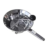 FACKELMANN Moulin à légumes 24cm 2764250, Gemüsemühle Edelstahl, Grau, 24 cm