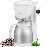 Clatronic® Kaffeemaschine mit Thermoskanne | für 8-10 Tassen Kaffee | kein...