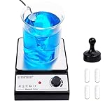 SIYUNTECH® Magnetrührer,Mit 4 Stück Magnetrührstäbchen &...