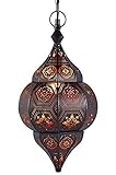 Orientalische Lampe Pendelleuchte Schwarz Layan 40cm E14 Lampenfassung |...