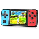 ZHISHAN 32 Bit Handheld Spiele für Kinder Eingebaute 139 Videospiele,3.0“ IPS...