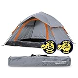 Lumaland Camping Zelt | Leichtes Pop Up Wurfzelt | 2-3 Personen Kuppelzelt |...