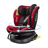 Reecle 360 Drehbar i-Size Kindersitz mit ISOFIX 40-150 cm (0-36 kg) Reboarder,...