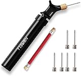 Ball Pumpe - tragbare Inflator Hand Luftpumpe-Dual-Action-Ballpumpe- 6...