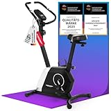 Christopeit Heimtrainer „Activ“ – leises Fitnessbike mit Magnetbremse, 14...