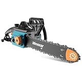Elektro Kettensäge, 40.6 cm Elektrische Motorsäge mit Automatischer...