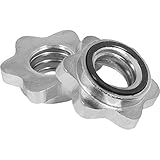 GORILLA SPORTS® Sternverschlüsse - Paar, für Hantelstangen 30 mm, aus Chrom...