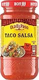 Old El Paso Tortilla Taco Salsa Hot – Fruchtige, scharfe Tomaten-Salsa – 1 x...