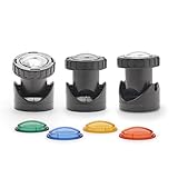 Aquanique Teich und Garten Licht PGL Set 3 LED, Trafo und drei LED-Leuchten mit...