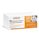 IBU-ratiopharm 400 mg akut Schmerztabletten: Bewährt bei Schmerzen und Fieber....