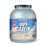 Body Attack 100% Casein Protein - Cookies n Cream, 1,8 kg Eiweißpulver - reich...