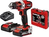 Einhell Akku-Bohrschrauber TE-CD 18/40 Li (2x1,5 Ah) Power X-Change...