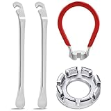 Fahrrad Speichenschlüssel aus Stahl, Größe 10-15 Universal Speichenspanner...