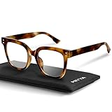 miyya Übergroße Blaulicht-Brille für Damen, modische Brille,...