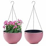 Blumenampel Hängend Innen & Außen, Blumentopf Hängend Hängeampel mit...