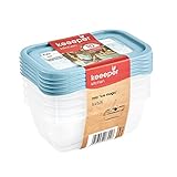 keeeper Tiefkühldosenset 5-teilig, Wiederbeschreibbarer Deckel, 5 x 500 ml,...