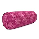 Bodhi Yoga Bolster Ø 23 cm | Maharaja Collection | Abnehmbarer & Waschbarer...