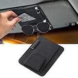Zamety Auto Sonnenblende Organizer, Brillenhalter für Auto PU Leder,...
