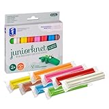 Feuchtmann JUNiORKNET Basic - Knetset 8 x 33g weiche Kinderknete in Stangen,...