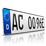 schildEVO 1 E-Kennzeichen | OFFIZIELL amtliche Nummernschilder | Elektroauto &...