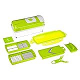 Genius Nicer Dicer Smart 7 Teile Kiwi Schneiden Würfeln Hobeln Obst- und...