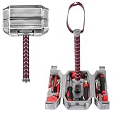 TOKKOT Thor Hammer Werkzeugkoffer Set,Tägliche Reparatur Gefüllt Haushalt...