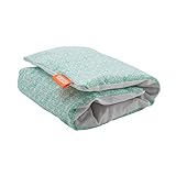 FLEXEO Kirschkernkissen Wärmekissen 60 x 20 cm Rückenwärmer Schulter Nacken...