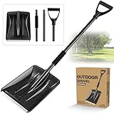 Schneeschaufel, 108cm Schneeschaufel Auto, 4-Teiliges Abnehmbares Design,...
