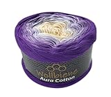 Wollbiene Farbverlaufsgarn 200g - 800m - 4 Fädig Bobbel Strickwolle Häkeln...