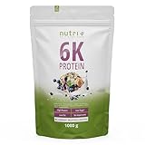 Nutri + Proteinpulver Blueberry Muffin 1 kg - Eiweiß-Mix Blaubeere -...