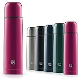 Blumtal® Thermosflasche 1L - BPA-freie Thermoskanne für warm&kalt -...