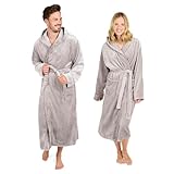 Blumtal Bademantel Damen & Herren in XXL - OEKO-TEX zert. Morgenmantel Damen -...