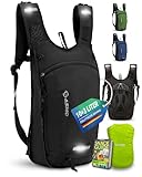 SASMO® Fahrradrucksack 10+3l mit Thermofach & Helmnetz | MTB Rucksack | Fahrrad...