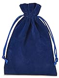 | 6 Samtsäckchen, Größe 15x10 cm, Samtbeutel-Geschenkverpackung,...