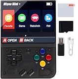 Whatsko MiyooMini Plus Handheld Spielekonsole,Retro Konsole Linux System mit...