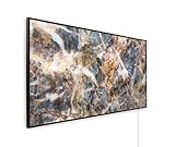 Könighaus Bildinfrarotheizung - 1000 Watt | 5 Jahre Garantie | Doppelter...