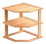 Kesper | Küchenregal, Material: Bambus, Maße: B 25 x T 25 x H 27 cm, Farbe:...