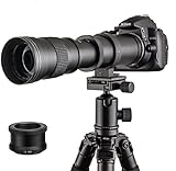 JINTU 420–800 mm F8.3 Teleobjektiv, manueller Fokus, SLR-Kameraobjektiv,...